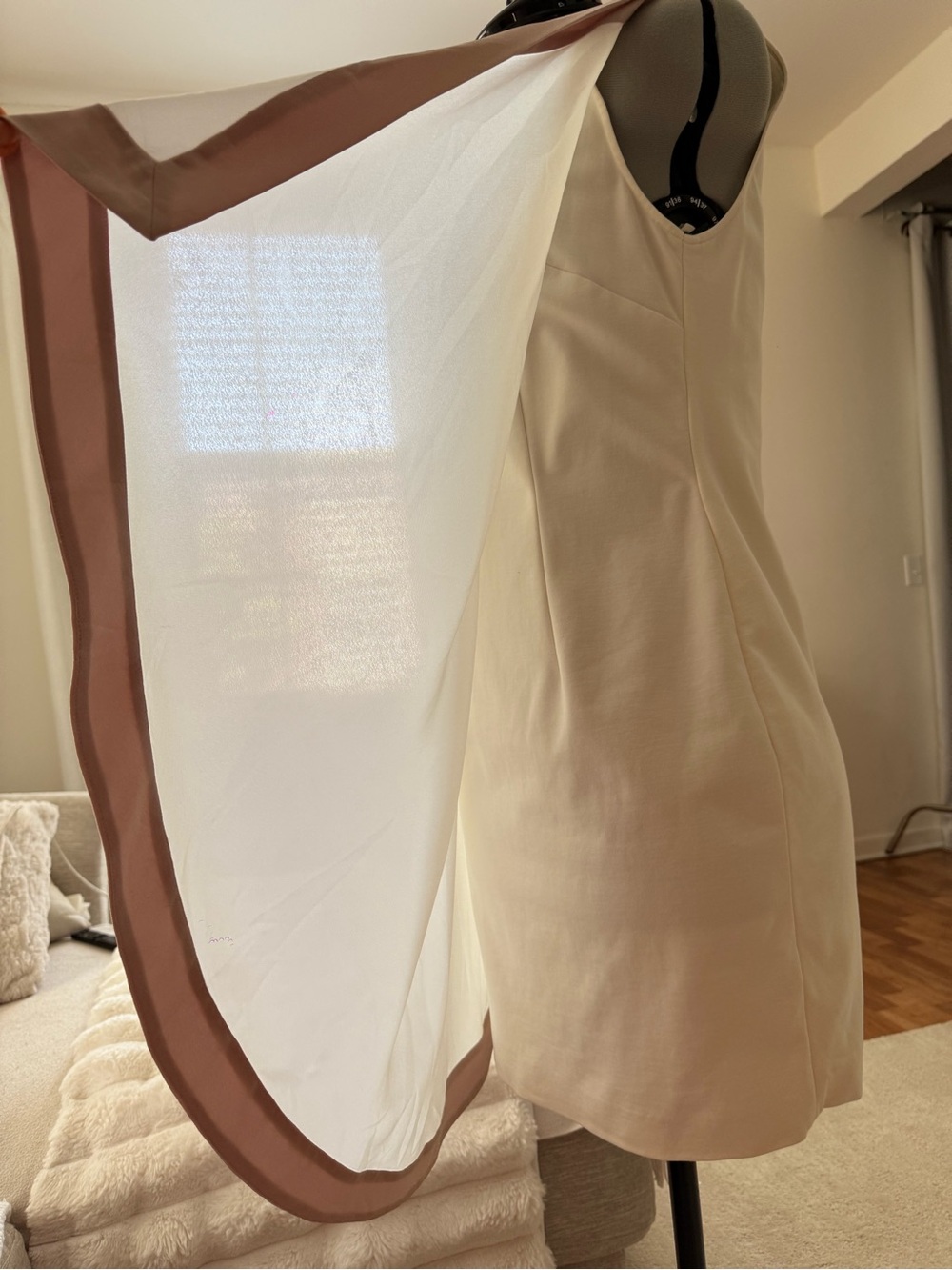 Ted Baker Tunic Bolty Asymmetrical Draped Dress 0 - Picture 10 of 14